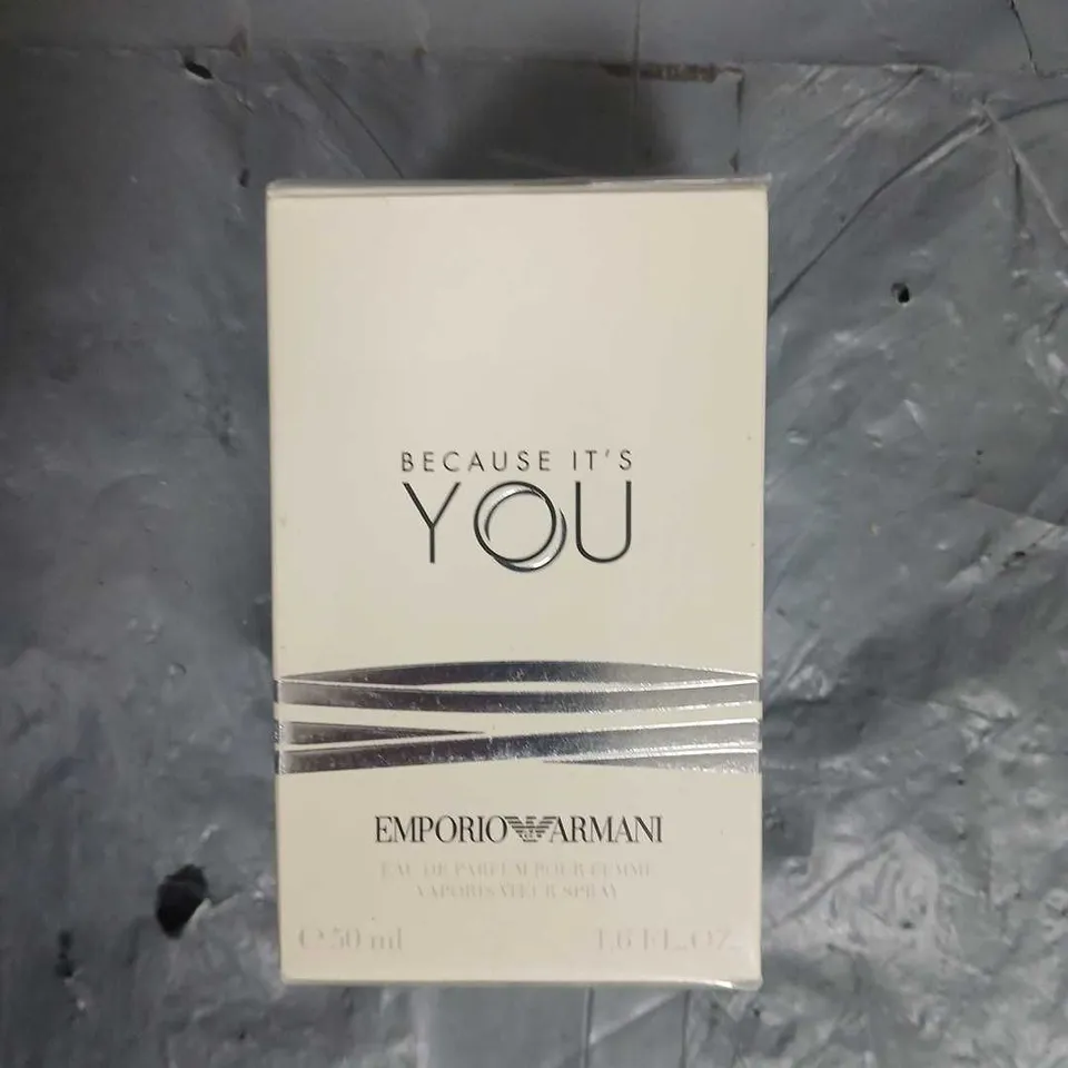 SEALED EMPORIO ARMANI BECAUSE ITS YOU EAU DE PARFUM - 50ML