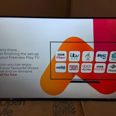 BOXED TCL 43C655K 4K QLED TELEVISION