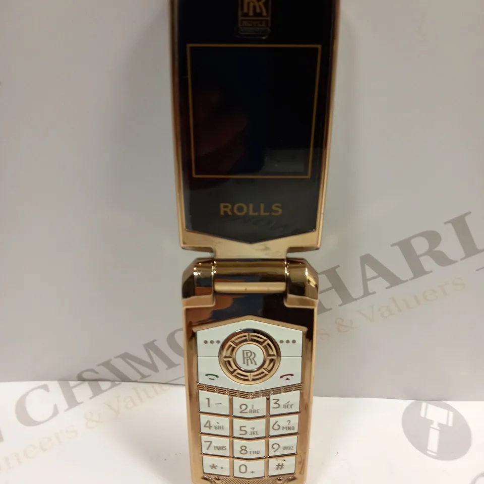 ROLLS ROYCE BRANDED FLIP MOBILE PHONE 