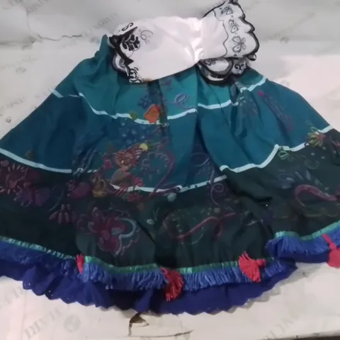 BOXED MIRABEL COSTUME 7-8YEARS APPROXIMATELY 12PCS 