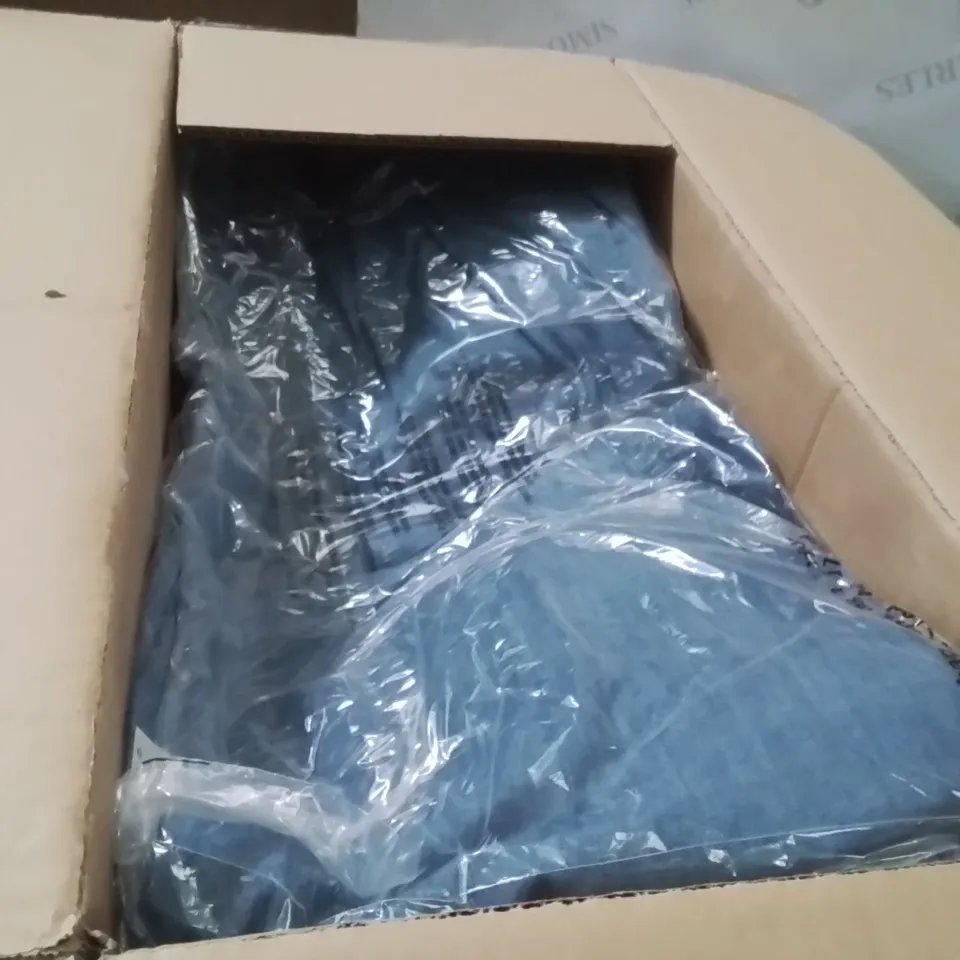 BOXED BRAND NEW APPROXIMATELY 12 SIMPLY BE MID BLUE DENIM SKIRT SIZE 20