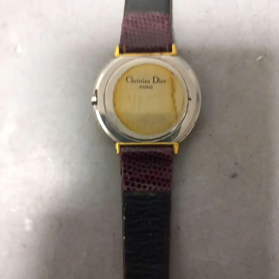 CHRISTIAN DIOR PARIS QUARTZ WRIST WATCH