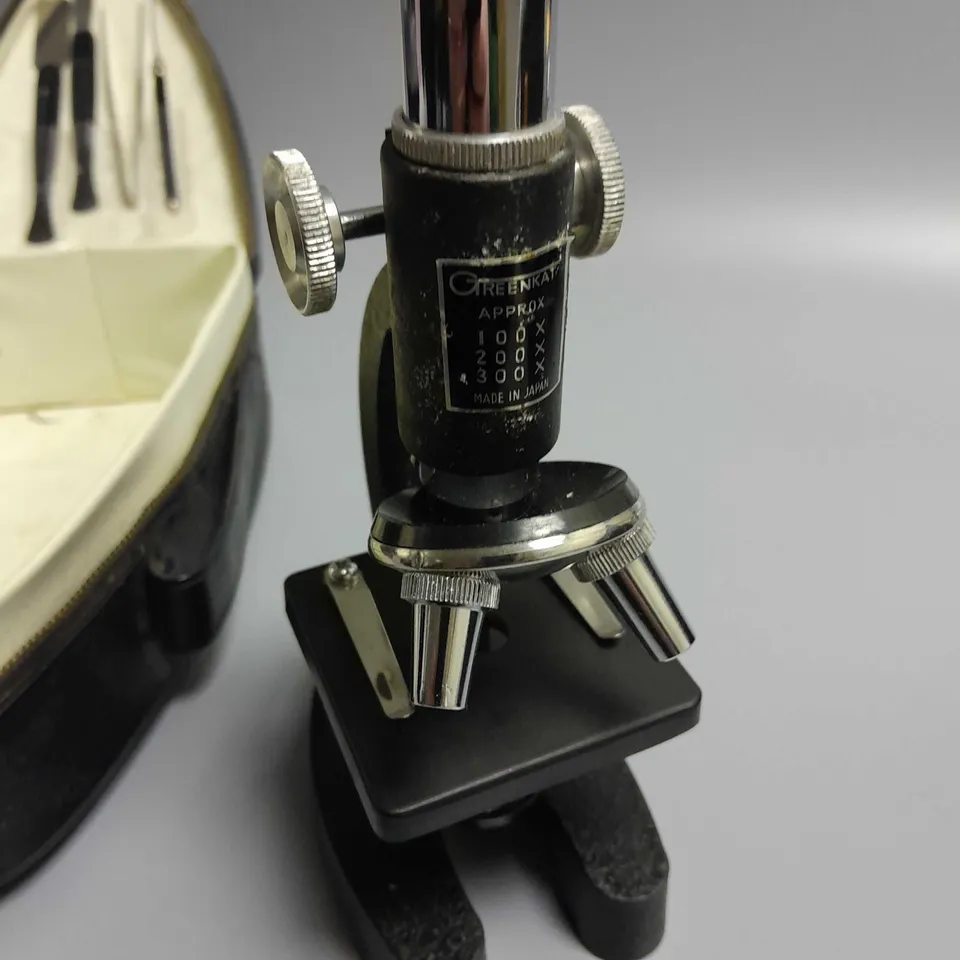 GREENKAT MICROSCOPE IN CASE