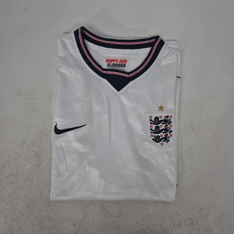 NIKE ENGLAND HOME FOOTBALL JERSEY SIZE LARGE