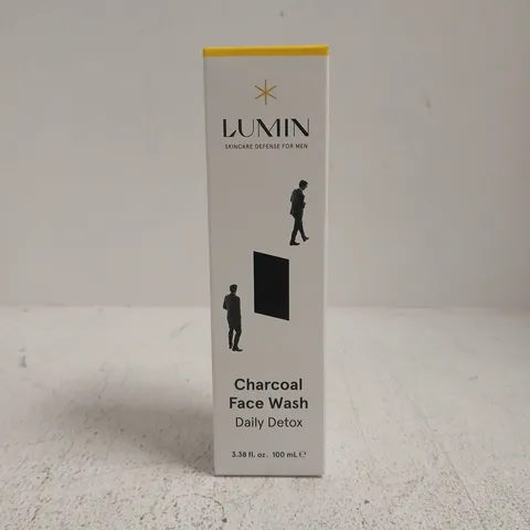 LUMIN CHARCOAL FACE WASH DAILY DETOX – 100 ML