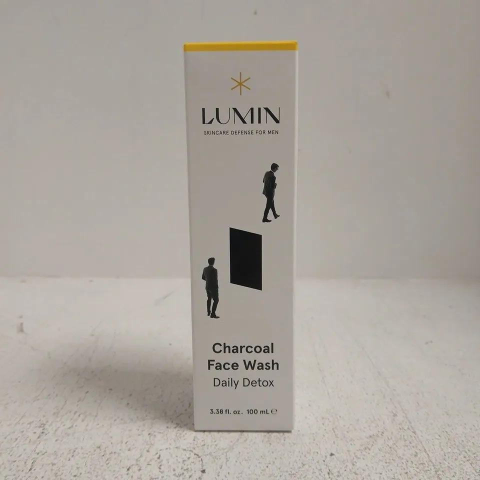 LUMIN CHARCOAL FACE WASH DAILY DETOX – 100 ML