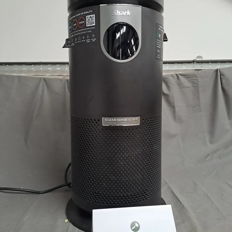 SHARK 3-IN-1 AIR PURIFIER, HEATER & FAN HC450
