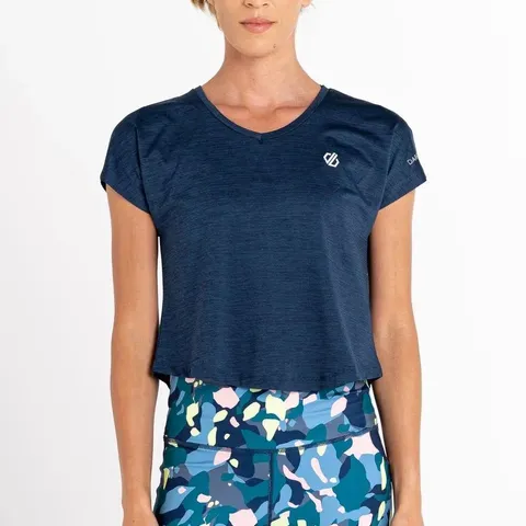 DARE 2B 'REFINING' SHORT SLEEVED T-SHIRT MOONLIGHT DENIM SIZE 18