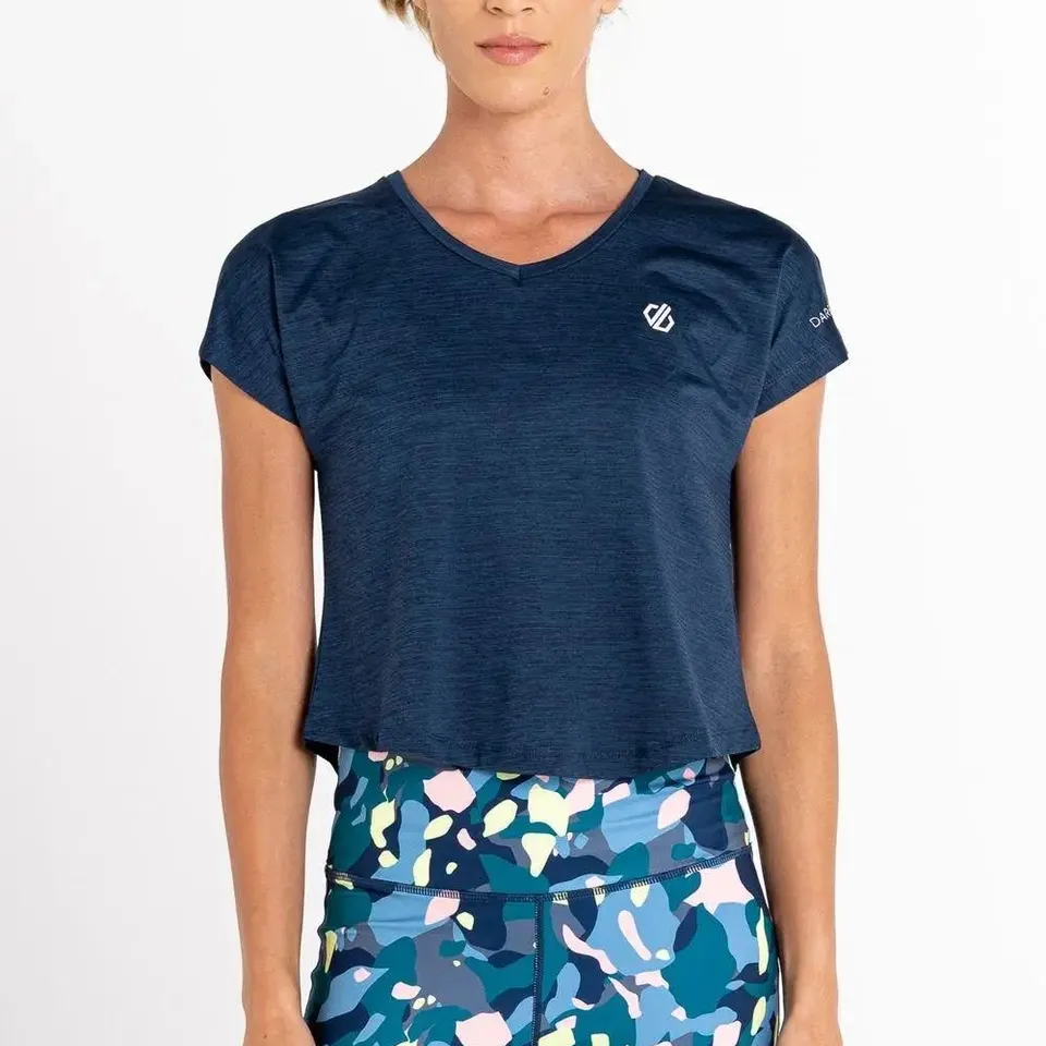 DARE 2B 'REFINING' SHORT SLEEVED T-SHIRT MOONLIGHT DENIM SIZE 18