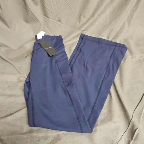 FABLETICS PURELUXE FLARE LEGGINGS IN NAVY SIZE S