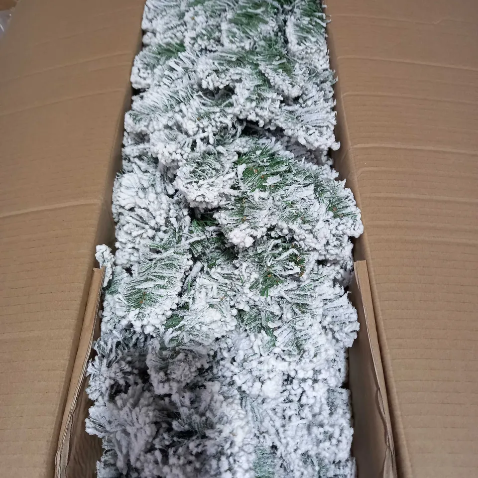 6FT FLOCKED EMPEROR XMAS TREE