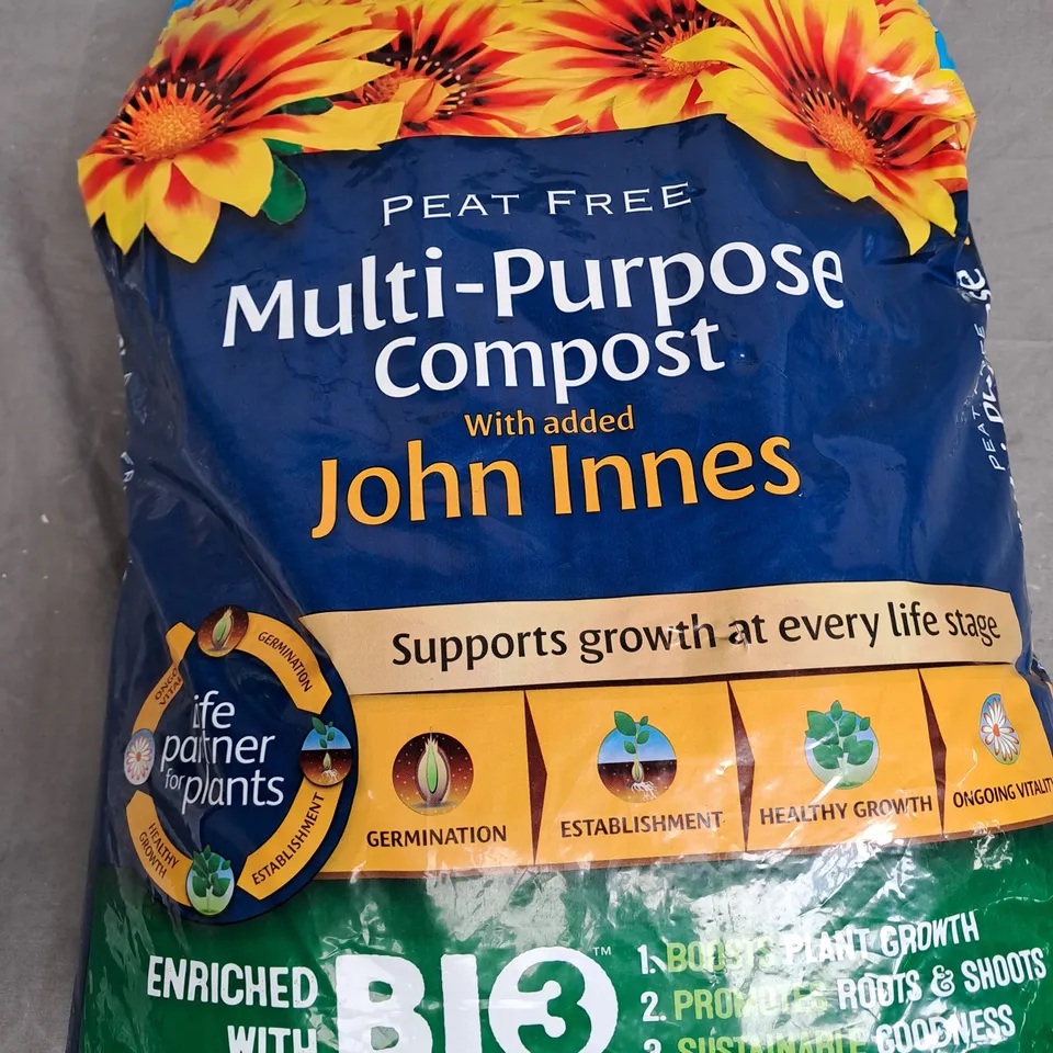 MULTI PURP COMPOST WITH JOHN INNES BALE PEAT