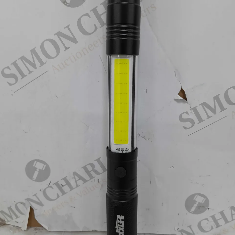 BOXED SET OF 2 SFIXX LED TORCH IN BLACK 
