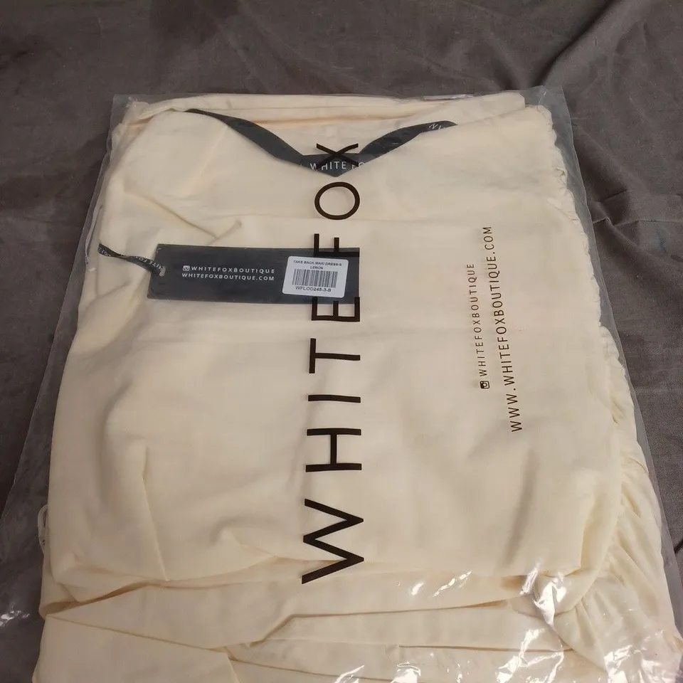 WHITE FOX TAKE BACK MAXI DRESS SIZE S 