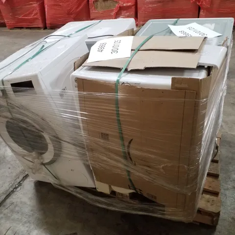 PALLET OF APPROXIMATELY 4 UNPROCESSED RAW RETURN WHITE GOODS TO INCLUDE