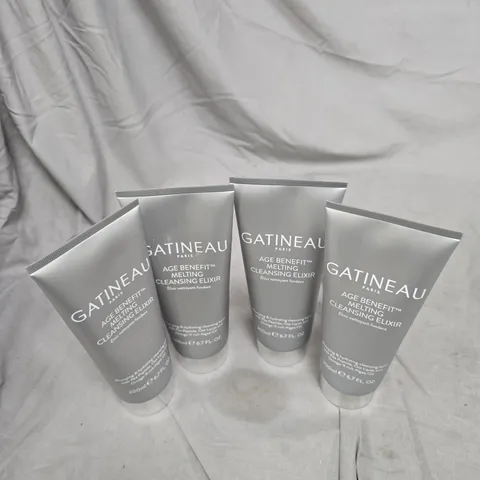 GATINEAU AGE BENEFIT MELTING CLEANSING ELIXIR – 4 TUBES