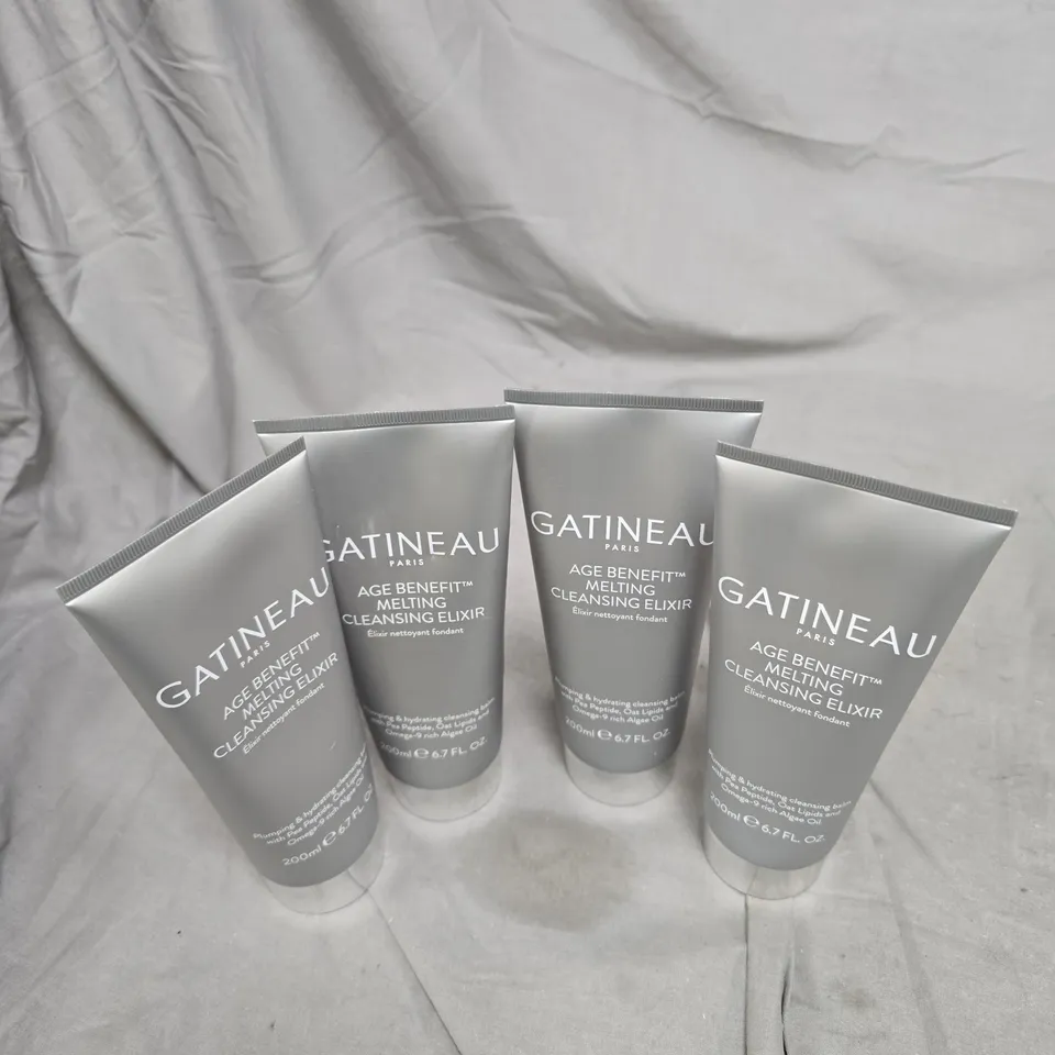 GATINEAU AGE BENEFIT MELTING CLEANSING ELIXIR – 4 TUBES