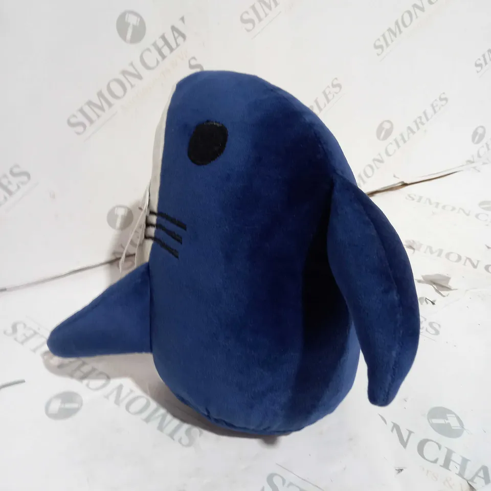 LITTLE HOME JOHN LEWIS SHARK DOOR STOP 