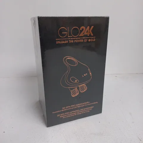 GLO24K 3D SPA PRO MASSAGER+ – FACIAL & BODY MASSAGER (GOLD BOXED)