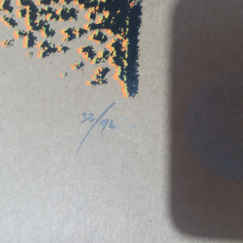 SIGNED LIMITED EDITION GLASS SIREN STUDIO ART PRINT (33/96)