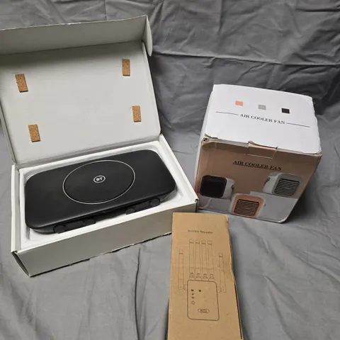 APPROXIMATELY 10 ASSORTED ELECTRICAL PRODUCTS TO INCLUDE WIFI ROUTERS, COOLER FAN, WIRELESS REPEATERS ETC