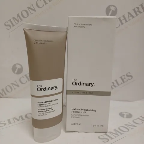 BOXED THE ORDINARY NATURAL MOISTURIZING SURFACE HYDRATION FORMULA