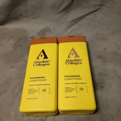 2 X ABSOLUTE COLLAGEN CONDITIONER