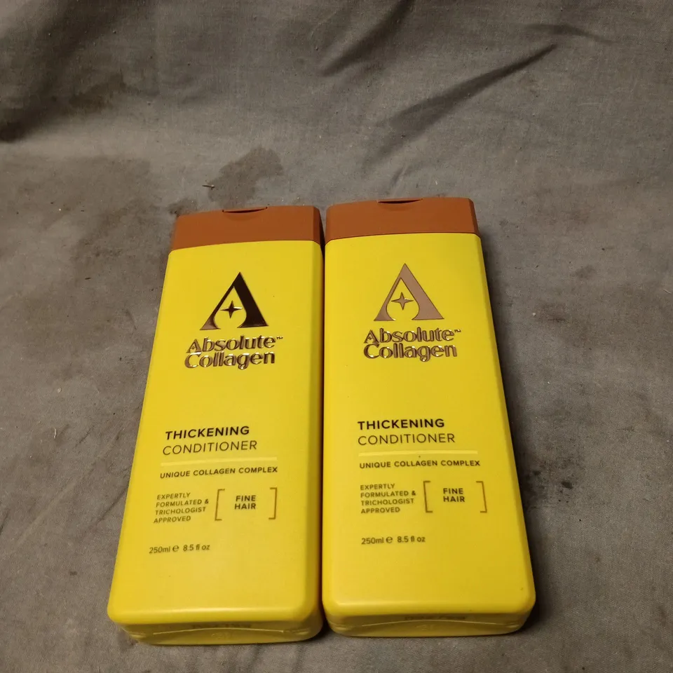 2 X ABSOLUTE COLLAGEN CONDITIONER