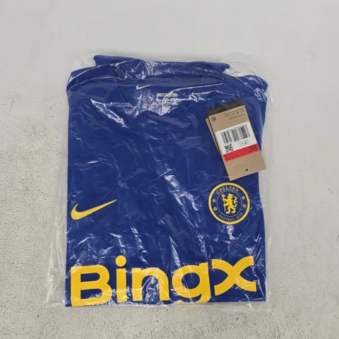 BAGGED NIKE CHELSEA FC JERSEY IN BLUE SIZE LARGE