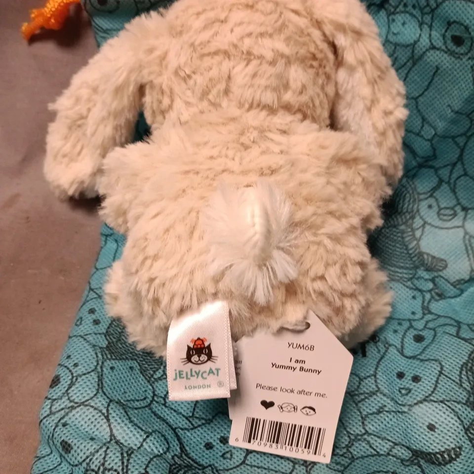 JELLYCAT LONDON YUMMY BUNNY PLUSH TOY – BEIGE SOFT TOY