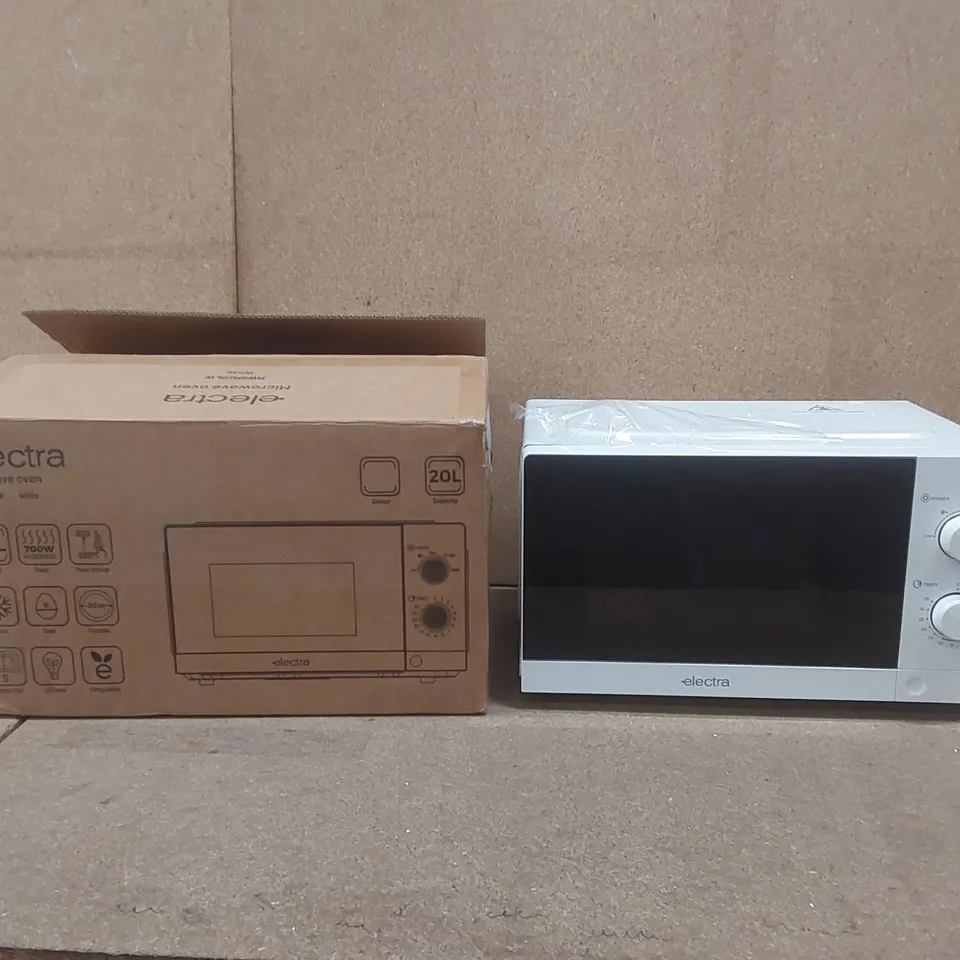 BOXED ELECTRA 700W 20L MICROWAVE OVEN 