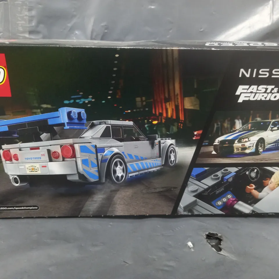 LEGO SPEED CHAMPION FAST AND FURIOUS - 2 FAST 2 FURIOUS NISSAN SKYLINE GT-R - 76917 RRP £20.5