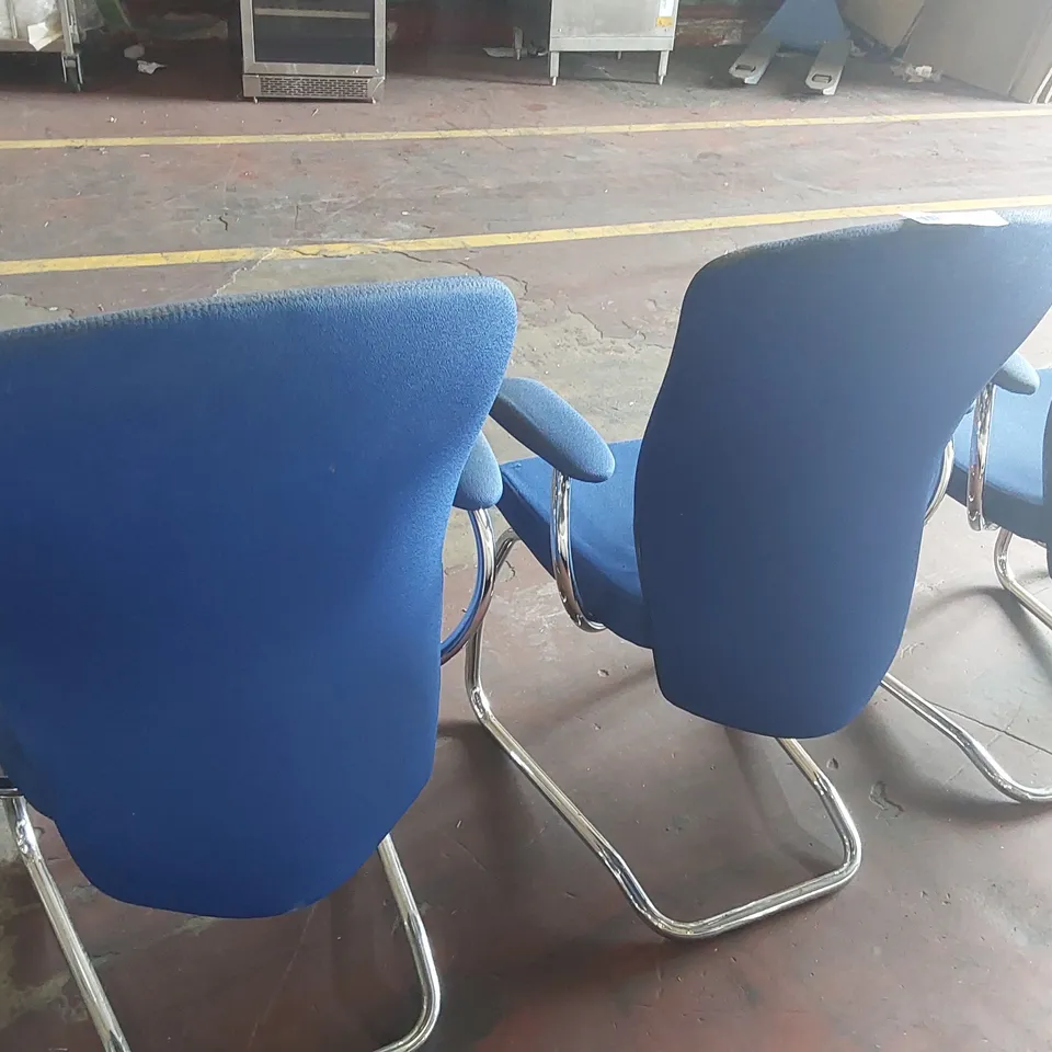 SET OF 4 KOMAC CHAIRS