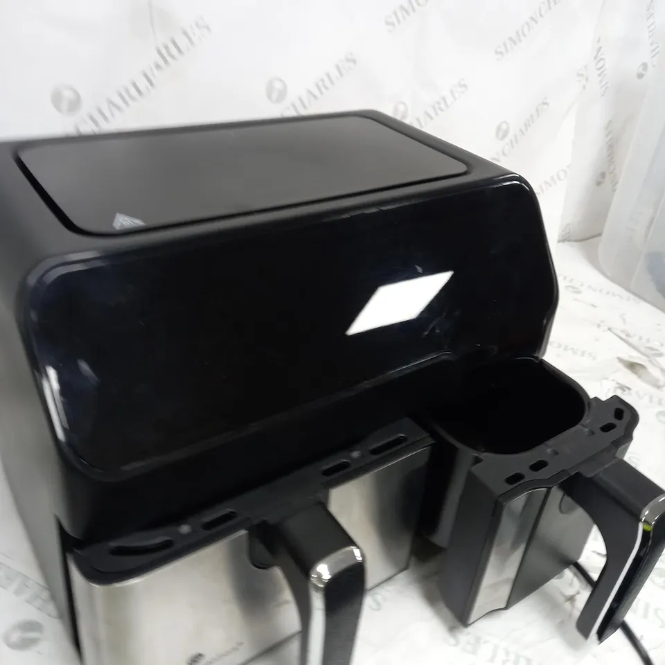 BOXED COOK'S ESSENTIALS 7.7L DUAL AIR FRYER