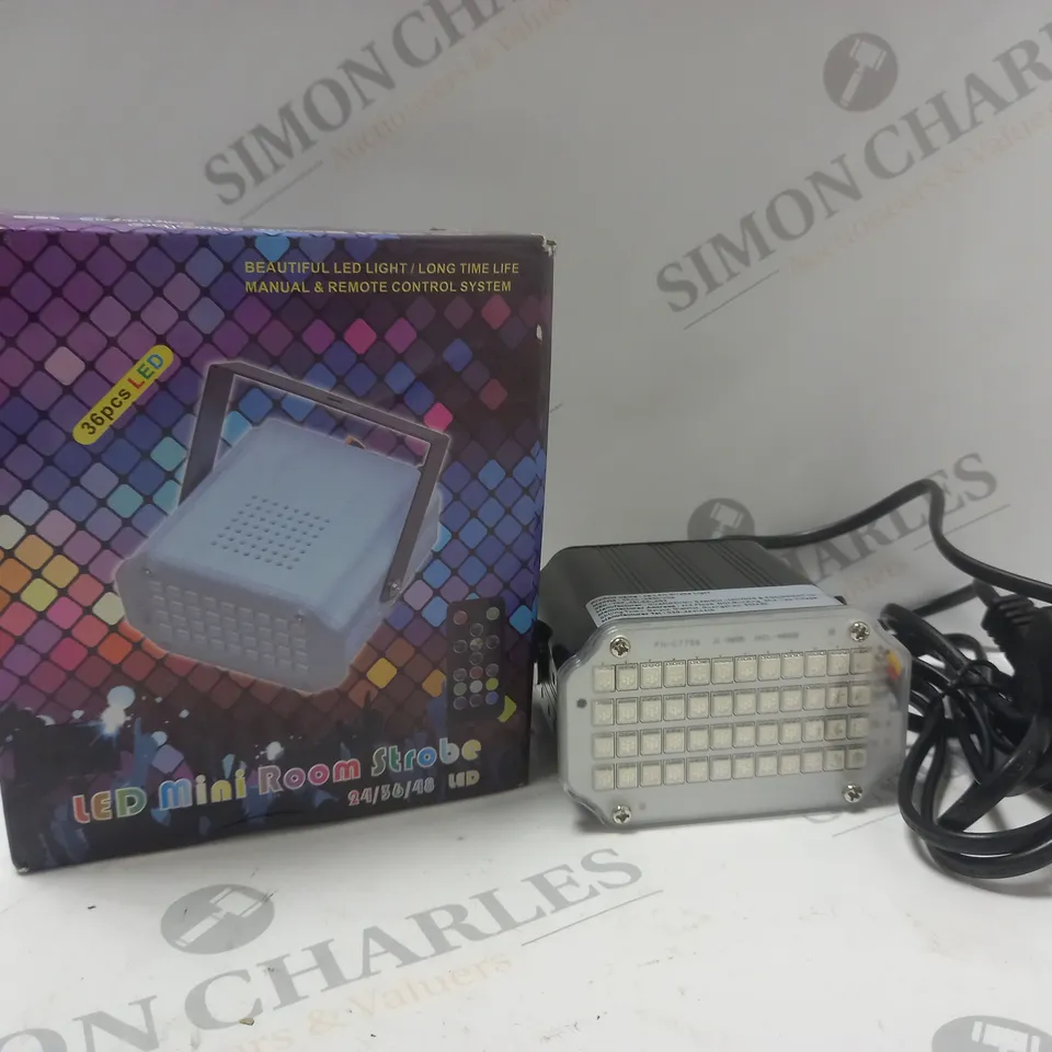 BOXED LED MINI ROOM STROBE LIGHT