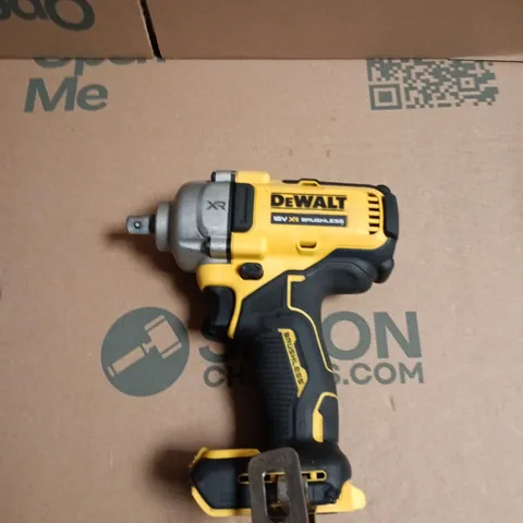 DEWALT 18V XR BRUSHLESS CORDLESS IMPACT DRIVER – YELLOW/BLACK - NO BATTERY 