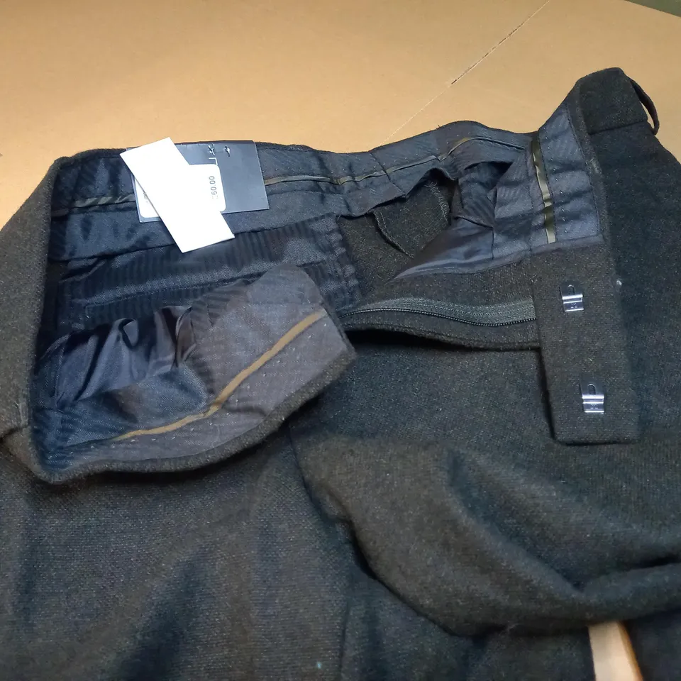 MOSS LONDON DARG GREY TROUSERS -34L, 86W