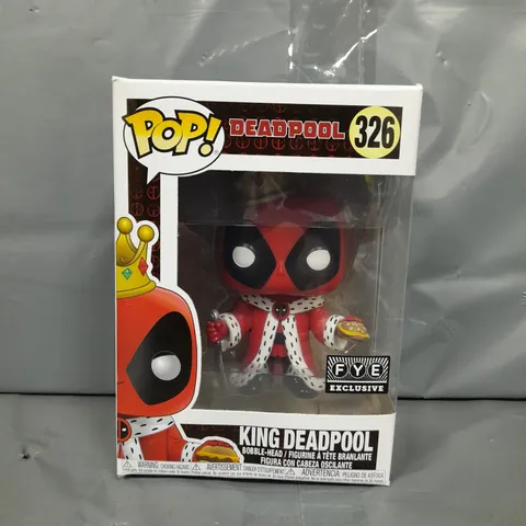POP! DEADPOOL - KING DEADPOOL BOBBLE HEAD - 326
