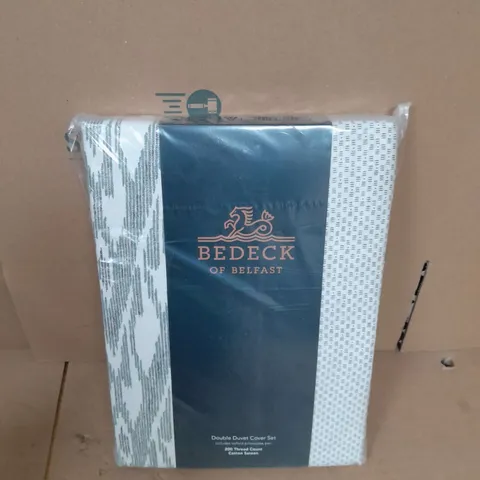 BEDECK DOUBLE DUVET COVER SET