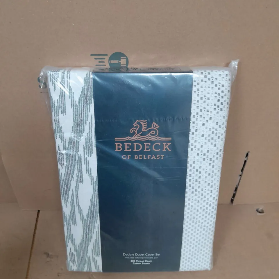 BEDECK DOUBLE DUVET COVER SET