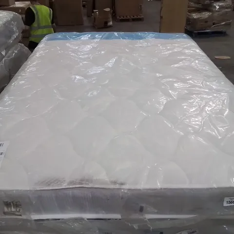 QUALITY BAGGED DOUBLE 135cm AIRSPRUNG MEMORY FOAM COMFORT MATTRESS