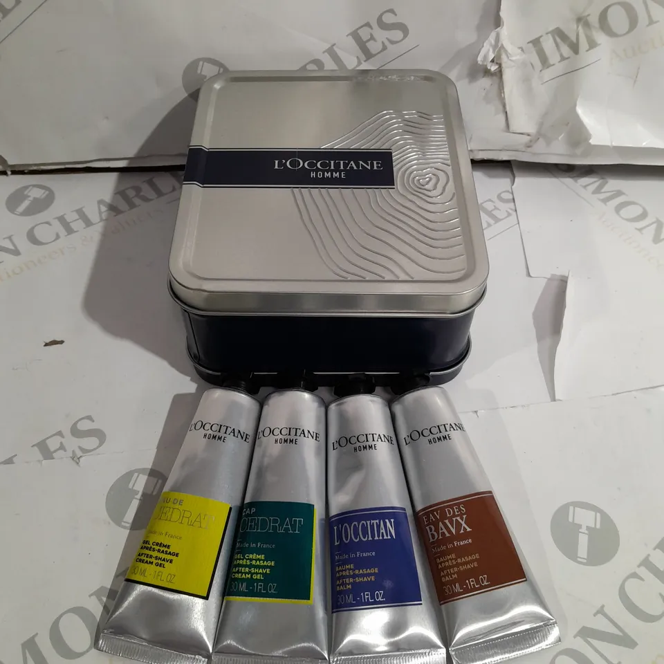 BOXED L'OCCITANE HOME AFTERSHAVE SET