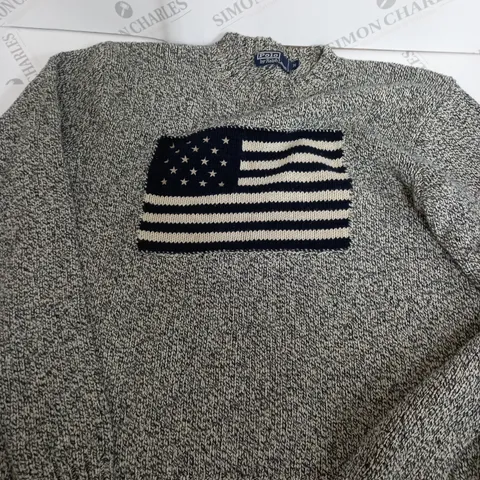 POLO BY RALPH LAUREN KNITTED JUMPER - M 