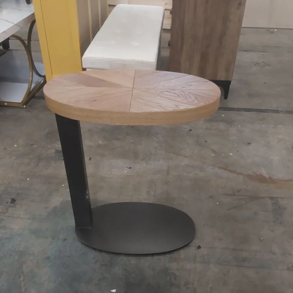 DESIGNER RUSTIC SIDE TABLE