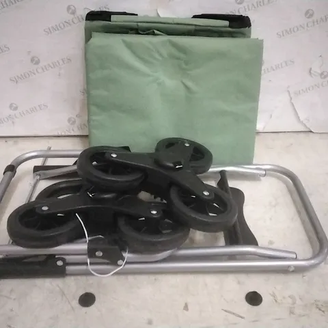 BOXED LOCK 'N LOCK INSULATED SHOPPING TROLLEY CART WITH STAIR CLIMB WHEELS