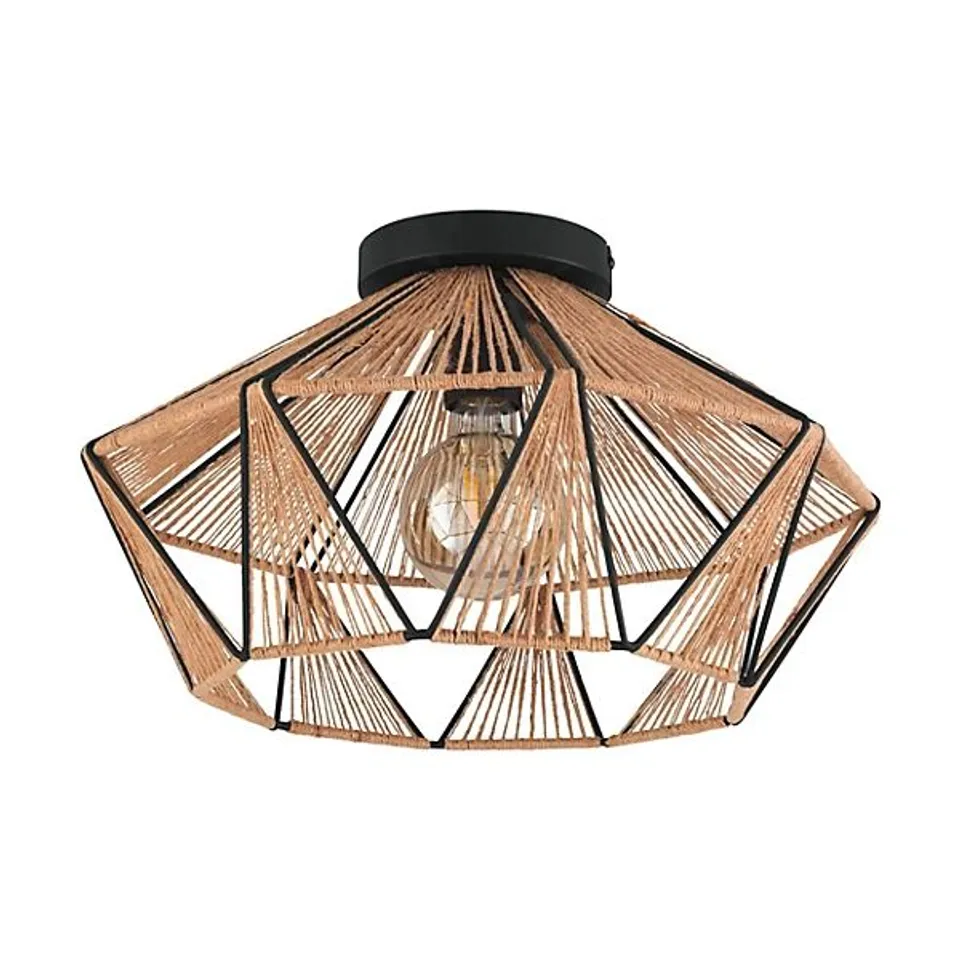 BOXED EGLO ADWICKLE FLUSH CEILING LIGHT