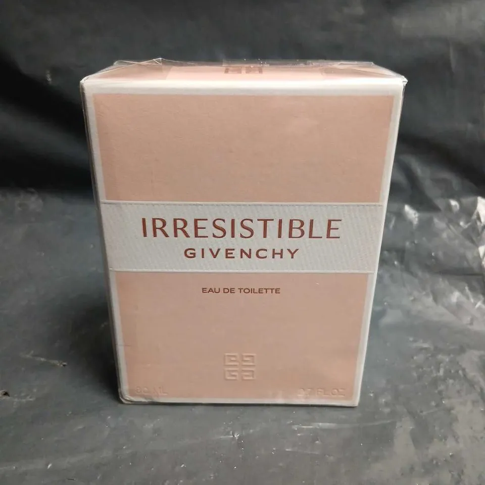 BOXED AND SEALED IRRESISTIBLE GIVENCHY EAU DE TOILETTE 80ML