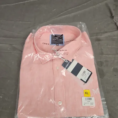 BAGGED CREW CLOTHING COMPANY BUTTON SHIRT - SIZE XL