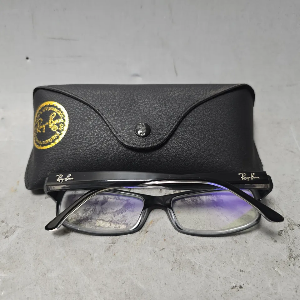 RAY-BAN RX5114 BLACK READING GLASSES - MAGNIFICATION UNSPECIFIED