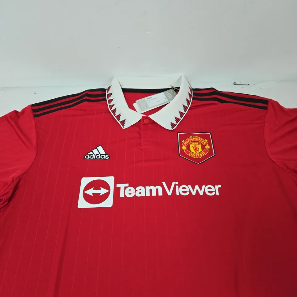 MANCHESTER UNITED 2022/2023 HOME SHIRT - SIZE 2XL